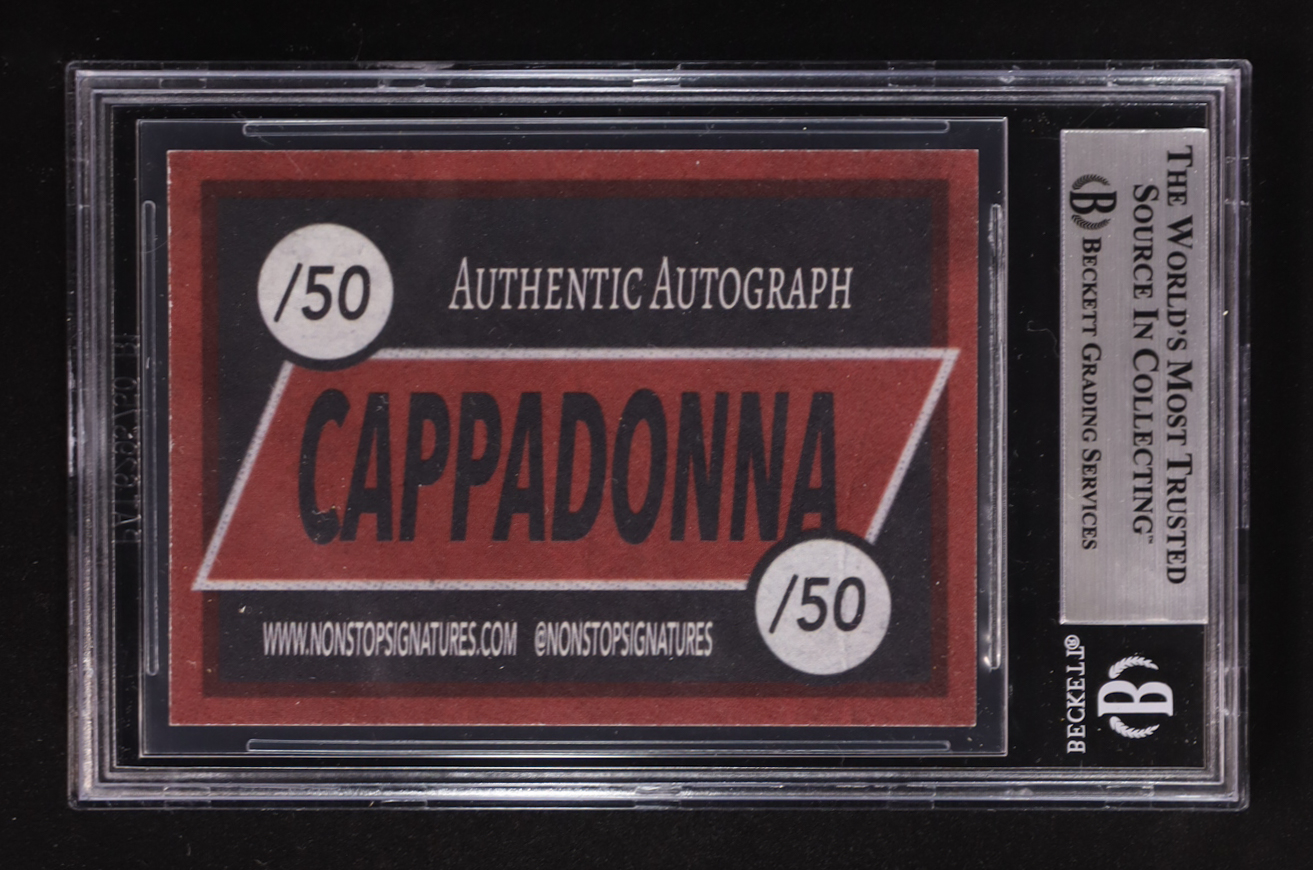 Cappadonna Signed Custom Trading Card #/50 (BGS) at PristineAuction.com Cappadonna Signed Custom Trading Card #/50 (BGS) at PristineAuction.com