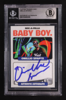 Omillio Sparks Signed Custom Trading Card #/10 (BGS) at PristineAuction.com