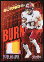 Terry McLaurin 2023 Absolute Absolute Burners Jerseys Holo Silver #10 #27/49 at PristineAuction.com