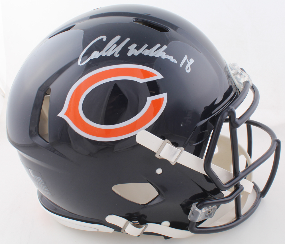 Caleb Williams Signed Bears Full-Size Authentic On-Field Speed Helmet (Fanatics) at PristineAuction.com Caleb Williams Signed Bears Full-Size Authentic On-Field Speed Helmet (Fanatics) at PristineAuction.com