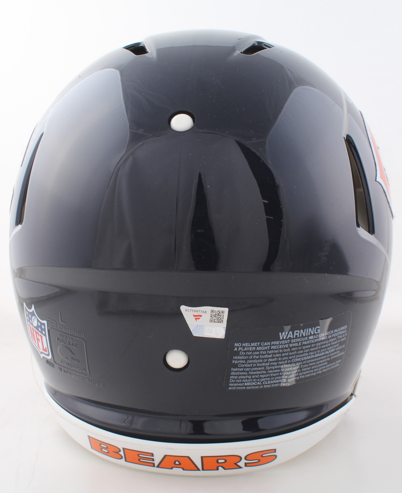 Caleb Williams Signed Bears Full-Size Authentic On-Field Speed Helmet (Fanatics) at PristineAuction.com Caleb Williams Signed Bears Full-Size Authentic On-Field Speed Helmet (Fanatics) at PristineAuction.com