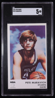 Pete Maravich 1972-73 Icee Bear #13 SP (SGC 5) at PristineAuction.com
