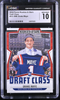 Drake Maye 2024 Panini Rookies & Stars Draft Class #DC-DME RC (CGC 10) at PristineAuction.com