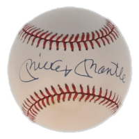 Mickey Mantle Signed OAL Baseball (Beckett) at PristineAuction.com