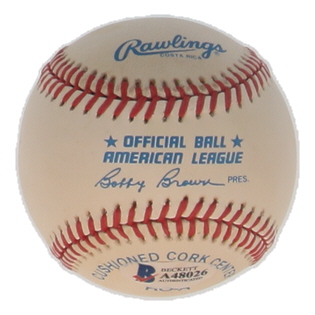 Mickey Mantle Signed OAL Baseball (Beckett) at PristineAuction.com Mickey Mantle Signed OAL Baseball (Beckett) at PristineAuction.com