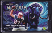 Rob Gronkowski 2025 Wild Card Alumination Dino-Might Pro-Look Painted Mammoth Prismatic #DMPMM505b-RG #1/1 at PristineAuction.com