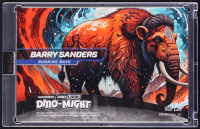 Barry Sanders 2025 Wild Card Alumination Dino-Might Pro-Look Painted Mammoth Island Foil #DMPMM309a-BS #1/1 at PristineAuction.com