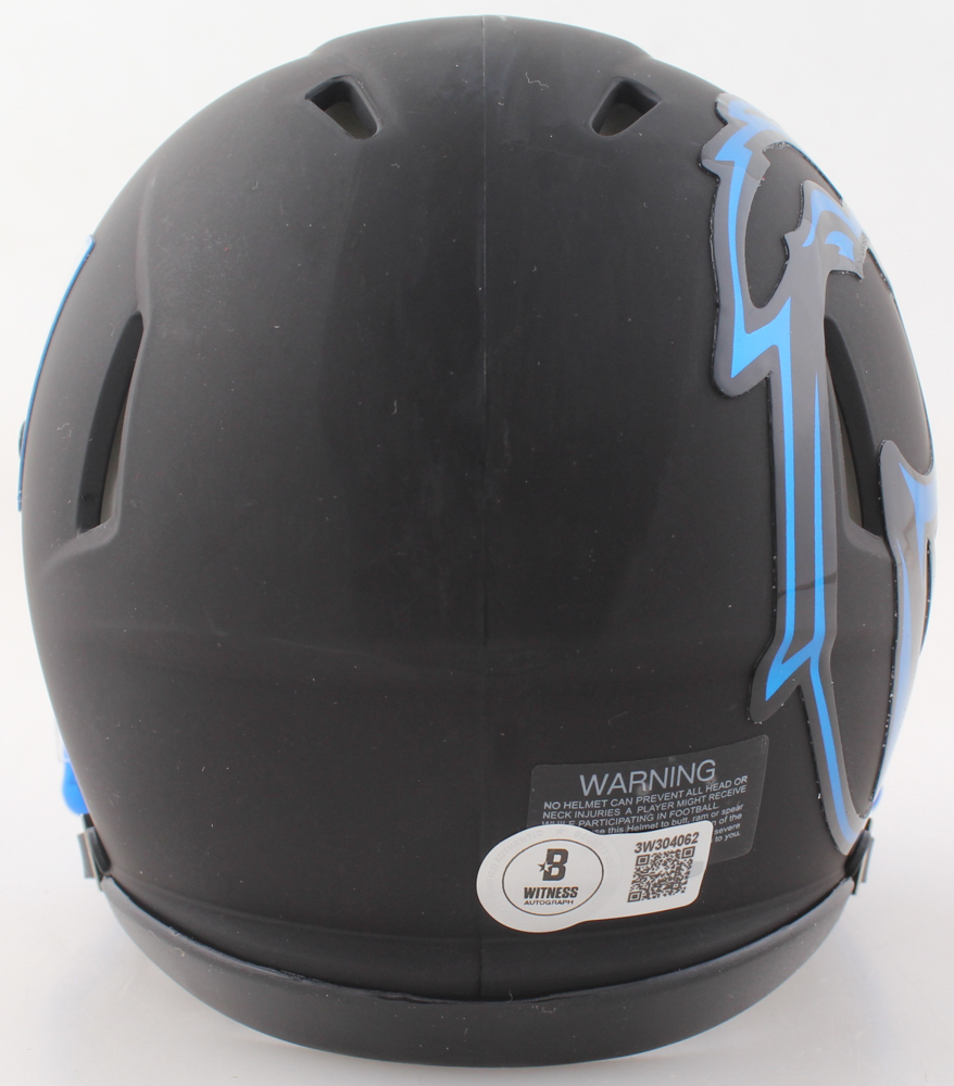 Ashton Jeanty Signed Boise State Broncos Speed Mini Helmet (Beckett) at PristineAuction.com Ashton Jeanty Signed Boise State Broncos Speed Mini Helmet (Beckett) at PristineAuction.com