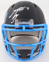 Ashton Jeanty Signed Boise State Broncos Speed Mini Helmet (Beckett) at PristineAuction.com