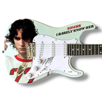 Sombr Signed "I Barely Know Her" Custom Stratocaster Guitar (JSA) at PristineAuction.com