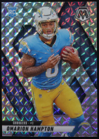 Omarion Hampton 2025 Panini Mosaic Mosaic #335 RC at PristineAuction.com