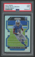 Amon-Ra St. Brown 2021 Panini Prizm Silver Prizm #358 RC (PSA 9) at PristineAuction.com