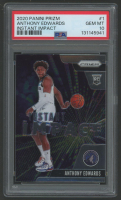 Anthony Edwards 2020-21 Panini Prizm Instant Impact #1 RC (PSA 10) at PristineAuction.com