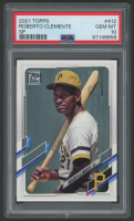 Roberto Clemente 2021 Topps SP #412 (PSA 10) at PristineAuction.com