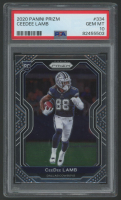 CeeDee Lamb 2020 Panini Prizm #334 RC (PSA 10) at PristineAuction.com