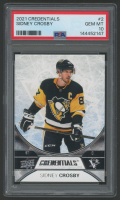 Sidney Crosby 2021 Upper Deck Credentials #2 (PSA 10) at PristineAuction.com