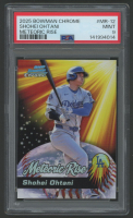Shohei Ohtani 2025 Bowman Chrome Meteoric Rise #MR12 (PSA 9) at PristineAuction.com