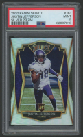 Justin Jefferson 2020 Select Prizm Silver #161 RC (PSA 9) at PristineAuction.com