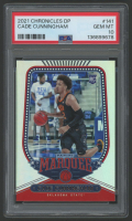 Cade Cunningham 2021 Chronicles Draft Picks / Marquee #141 RC (PSA 10) at PristineAuction.com