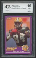 Sterling Sharpe 1989 Score Supplemental #333S RC (BCCG 10) at PristineAuction.com