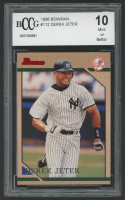Derek Jeter 1996 Bowman #112 RC (BCCG 10) at PristineAuction.com