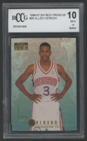 Allen Iverson 1996-97 Skybox Premium #85 RC (BCCG 10) at PristineAuction.com