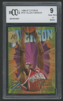 Allen Iverson 1996-97 Z-Force #151 RC (BCCG 9) at PristineAuction.com