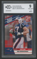 Rob Gronkowski 2010 Donruss Rated Rookie #84 RC (BCCG 9) at PristineAuction.com
