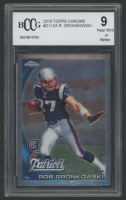 Rob Gronkowski 2010 Topps Chrome #C112A RC (BCCG 9) at PristineAuction.com