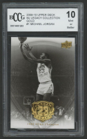 Michael Jordan 2009-10 Upper Deck Michael Jordan Legacy Collection Gold #1 (BCCG 10) at PristineAuction.com