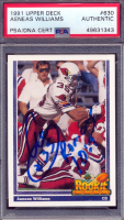 Aeneas Williams Signed 1991 Upper Deck #630 RC (PSA) at PristineAuction.com