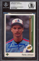 Randy Johnson Signed 1989 Upper Deck RC (BGS) at PristineAuction.com