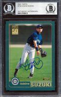 Ichiro Suzuki Signed 2001 Topps #726 RC (BGS) at PristineAuction.com