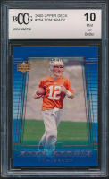 Tom Brady 2000 Upper Deck #254 (BCCG 10) at PristineAuction.com