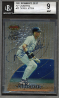 Derek Jeter 1997 Bowman's Best Autographs #82 (BGS 9) at PristineAuction.com