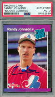Randy Johnson Signed 1989 Donruss #42 RC (PSA) at PristineAuction.com