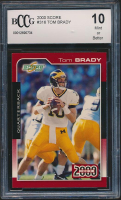 Tom Brady 2000 Score #316 RC (BCCG 10) at PristineAuction.com