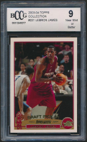 LeBron James 2003-04 Topps Collection #221 RC (BCCG 9) at PristineAuction.com