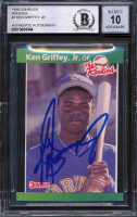 Ken Griffey Jr. Signed 1989 Donruss Rookies #3 (BGS | Autograph Graded 10) at PristineAuction.com