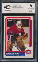 Patrick Roy 1986-87 Topps #53 RC (BCCG 9) at PristineAuction.com