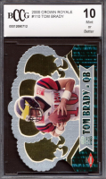 Tom Brady 2000 Crown Royale #110 RC (BCCG 10) at PristineAuction.com