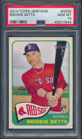 Mookie Betts 2014 Topps Heritage #H558 RC (PSA 10) at PristineAuction.com