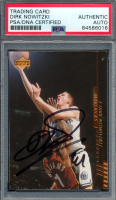 Dirk Nowitzki Signed 2000-01 Upper Deck #35 (PSA) at PristineAuction.com