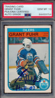 Grant Fuhr Signed 1982-83 O-Pee-Chee #105 RC Inscribed "HOF 03" (PSA | Autograph Graded 10) at PristineAuction.com