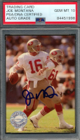 Joe Montana Signed 1991 Pro Set Platinum #139 PP (PSA | Autograph Graded 10) at PristineAuction.com