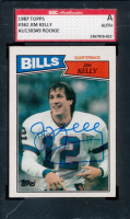 Jim Kelly Signed 1987 Topps #362 RC (SGC) at PristineAuction.com