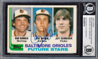 Cal Ripken Jr. Signed 1982 Topps Rookies #21 (BGS) at PristineAuction.com