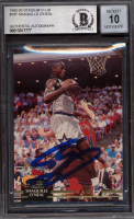 Shaquille O'Neal Signed 1992-93 Stadium Club #247 RC (BGS | Autograph Graded 10) at PristineAuction.com