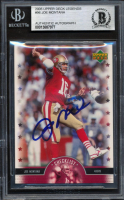 Joe Montana Signed 2005 Upper Deck Legends #96 CL (BGS) at PristineAuction.com