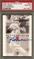 Rod Carew 2000 Upper Deck Hitter's Club Autographs #ROD (PSA 10) at PristineAuction.com